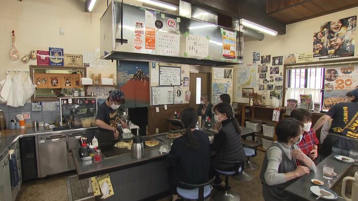 昭和37年創業のお好み焼き店「ほり」