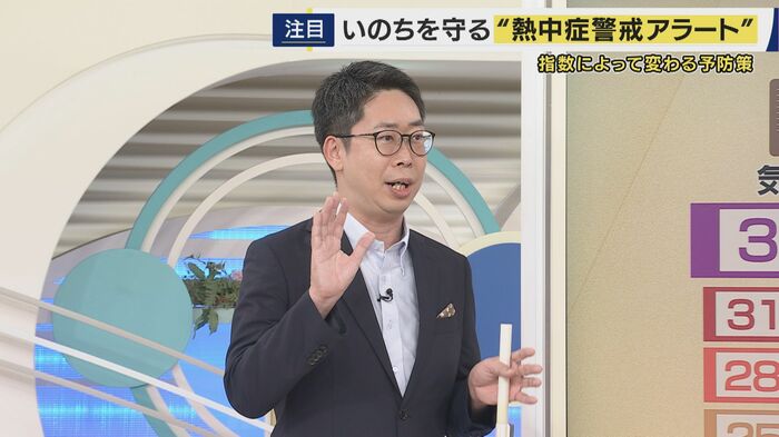 片平気象予報士