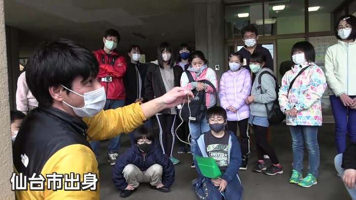 “命を守り・つなぐすべ”を伝えている及川さん