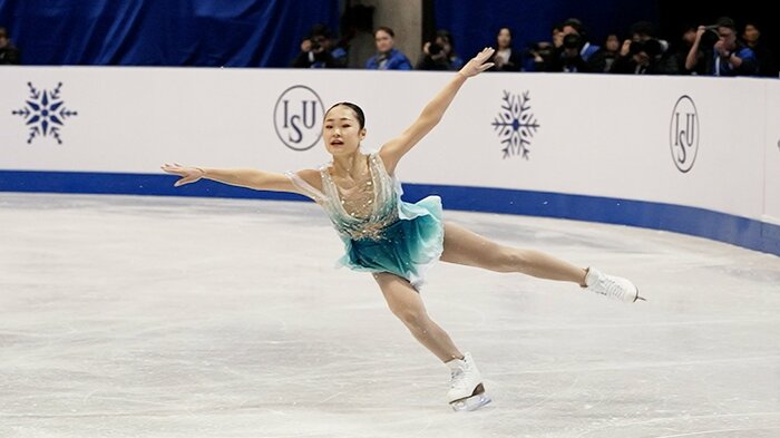 世界ジュニアで4回転を成功させた島田