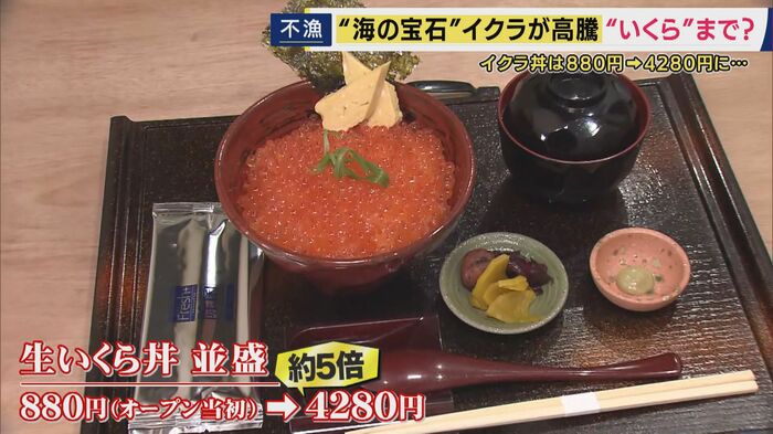 およそ20年前の5倍の価格に…