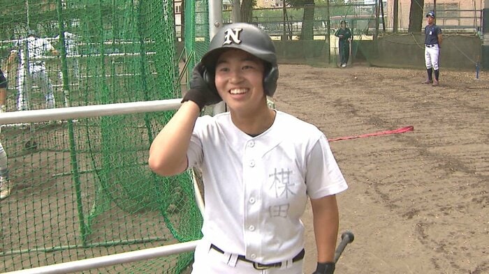長岡　楳田晴 主将