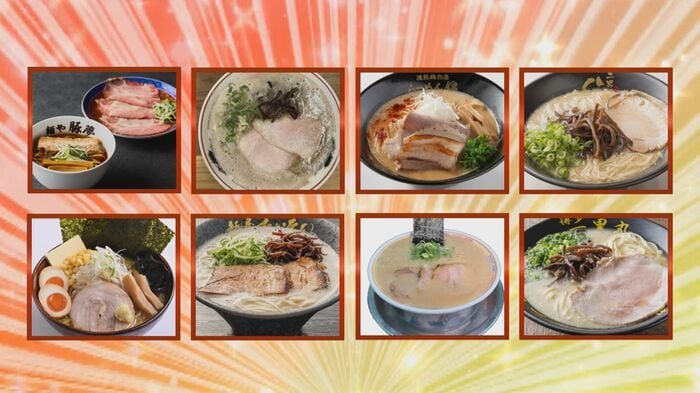 全国の人気ラーメン店 8店舗が集結
