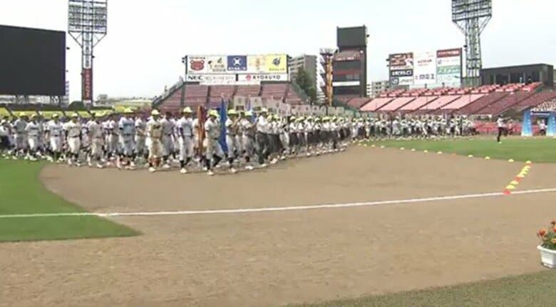 夏の高校野球宮城県大会が開幕　６２校５５チームの熱戦始まる｜FNNプライムオンライン