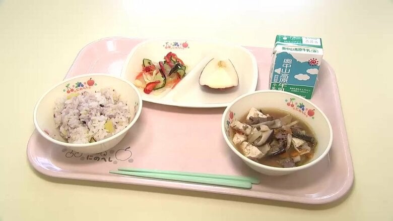 「オール二戸食材の日」特別給食　短角牛など地元産のみ使用　岩手県｜FNNプライムオンライン