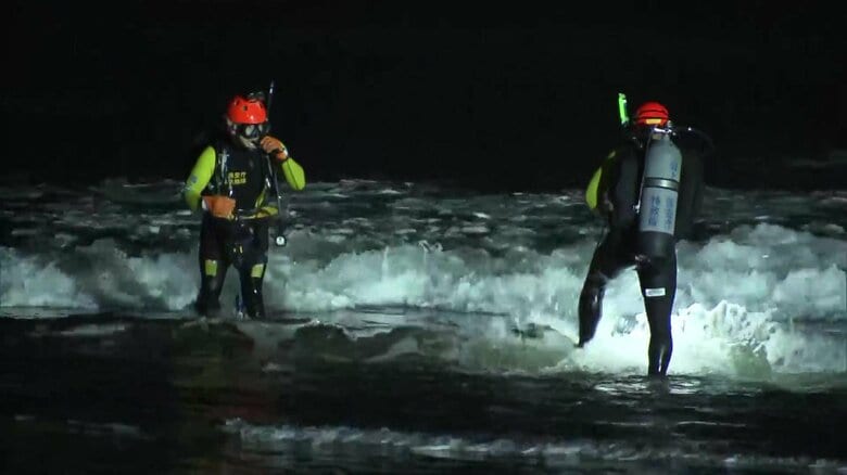 海水浴場で中学1年男子が海に流され行方不明　海開き前で監視員おらず　千葉・鴨川市｜FNNプライムオンライン