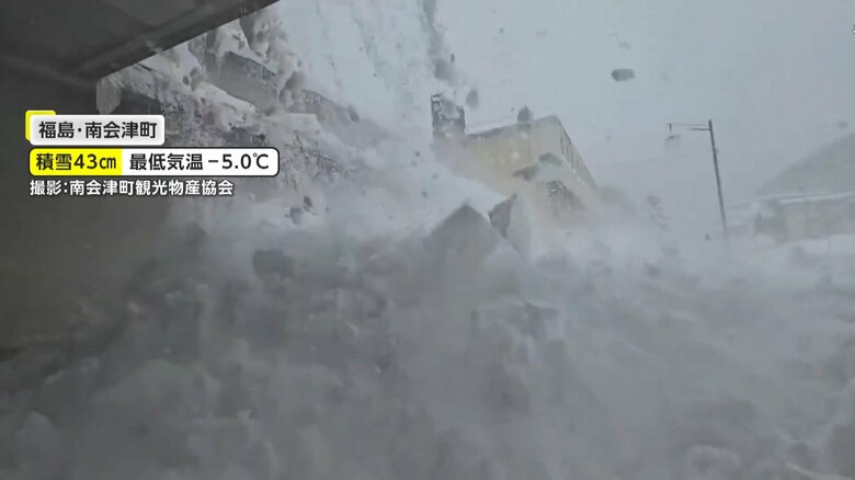 “クリスマス寒波”で関東でも積雪1メートル超の場所も　全観測地点の約7割・633地点で冬日に　万座温泉スキー場は“銅線泥棒”の影響で大幅に営業エリア縮小｜FNNプライムオンライン