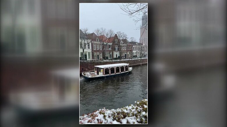 ハウステンボスのSNSで雪の映像が人気