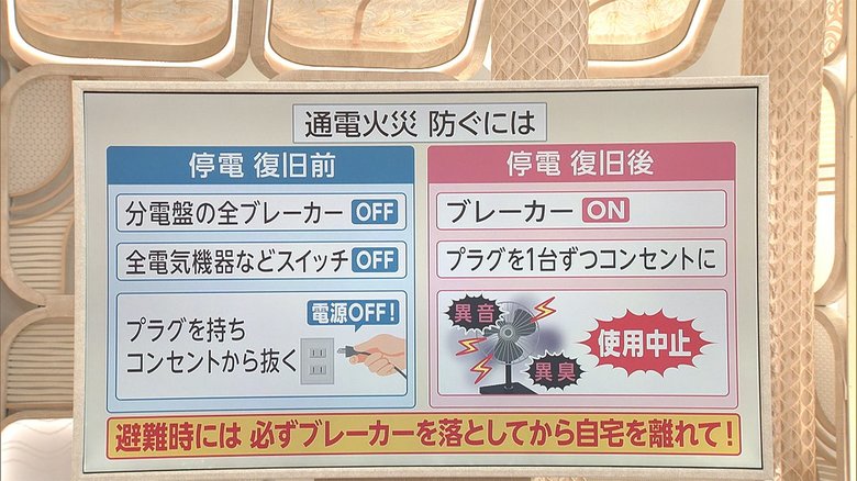 3分でわかるキーワード 復旧...でも危険「通電火災」