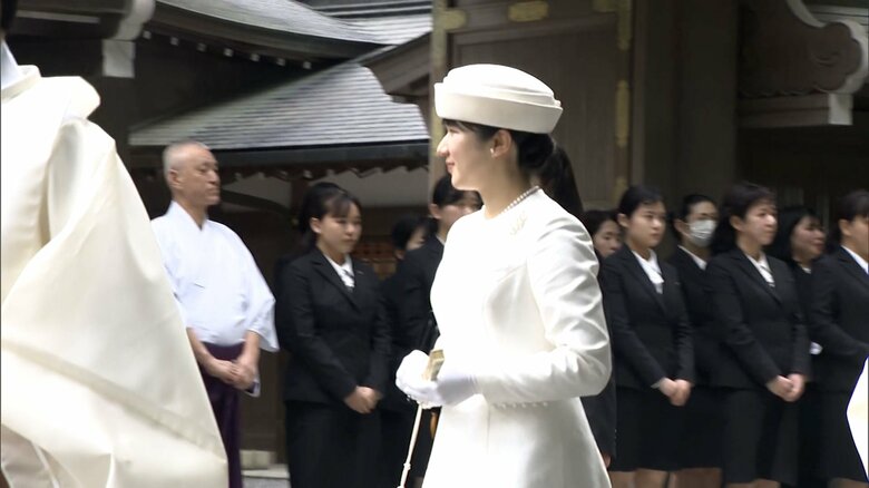 伊勢神宮の内宮を参拝された　3月26日