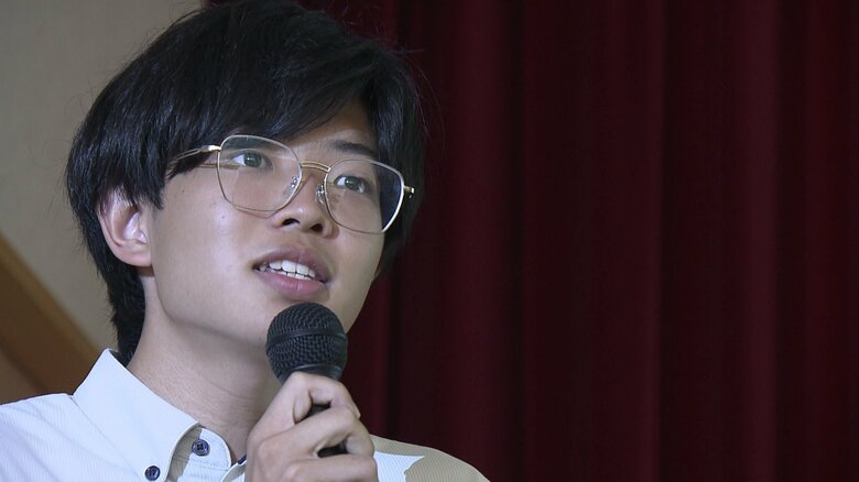 二重被爆者のひ孫・原田晋之介さん