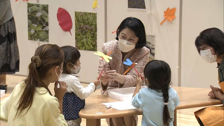 2022年10月 愛育班活動を視察される紀子さま（秋田・潟上市）