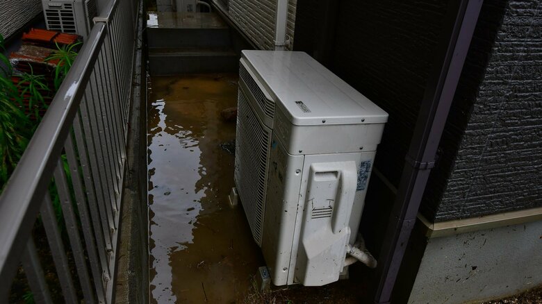 浸水・水没のリスクがあれば運転は避ける（画像はイメージ）