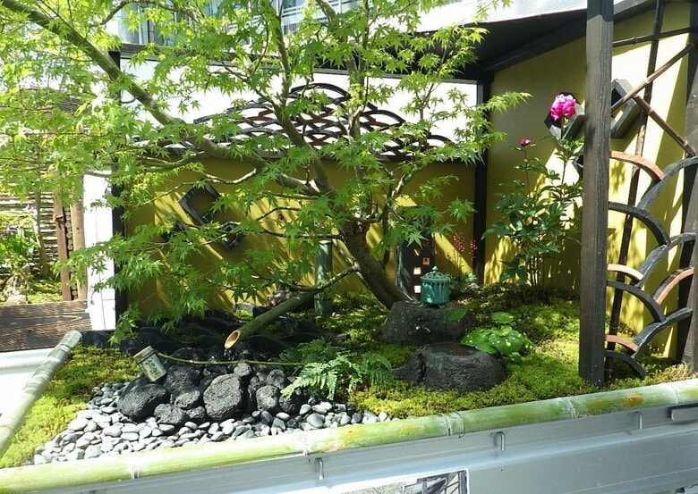「富山市長賞」「富山造園業協同組合組合員特別賞」ダブル受賞の城造園による作品（提供：伊藤志朗さん）