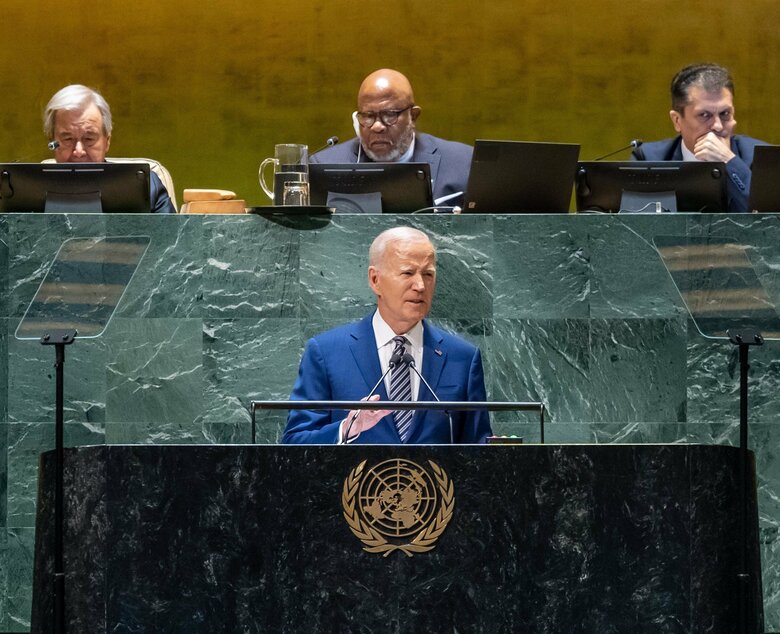 バイデン大統領は国連総会の演説で揺るぎないウクライナ支援を表明