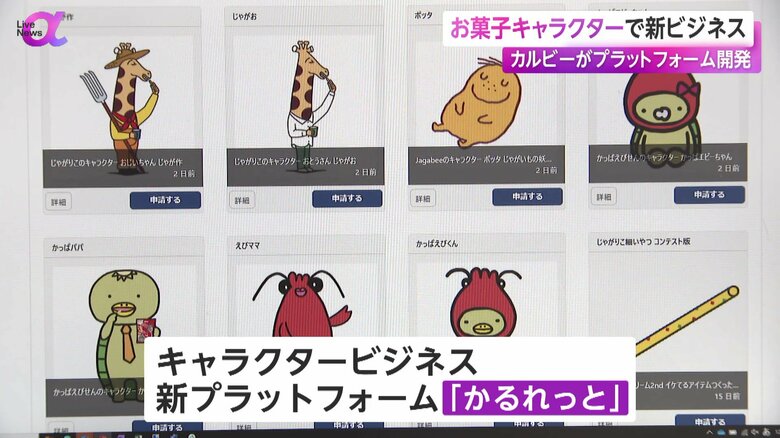 クリエイターがオリジナルの商品を制作できる新たなプラットフォーム「かるれっと」
