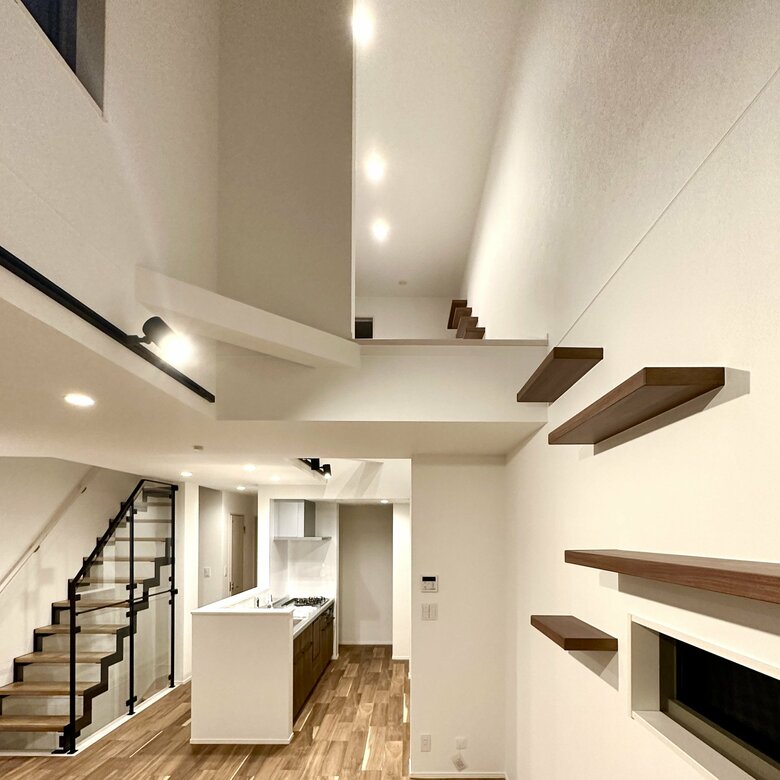 キャットステップの間隔は猫のサイズに合わせて調整（画像：オープンハウスグループ）