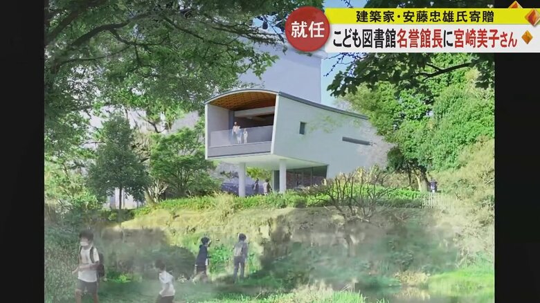 【画像】「こども図書館」完成イメージ図