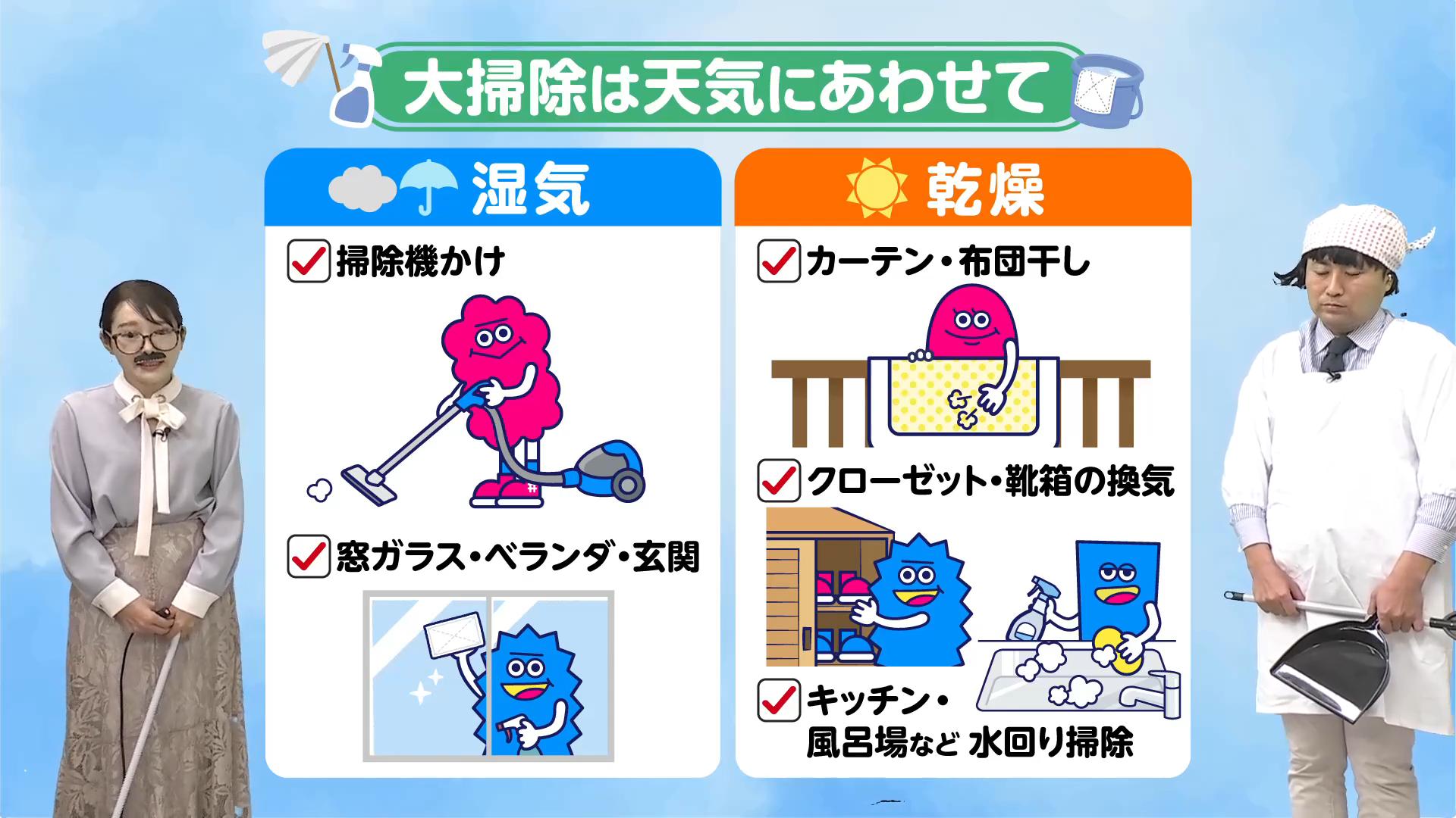 「晴れた日に窓を開けて掃除でしょ？」「違う！雨の日だ！」その論争、気象予報士がスッキリ解説　天気と湿度を味方につけるお掃除術とは？