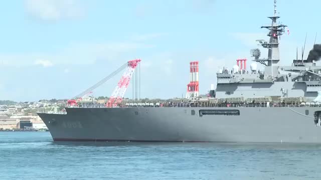 自衛隊 海外で初めての”消火活動” インドネシア山林火災で国際緊急援助隊 呉基地「くにさき」出港