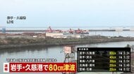 【速報】新たに青森・八戸港で30cm　北海道・浦河で20cmの津波観測　岩手・北海道・青森に津波警報