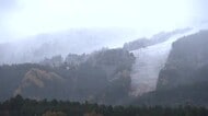 山間部にはうっすらと雪が　冬型の気圧配置の県内、19日朝にかけて山間部中心に雪の範囲広がる