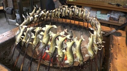1日600匹も売れる…道の駅で供される「鮎の塩焼き」　1時間かける焼き方の“秘訣”は【岐阜発】