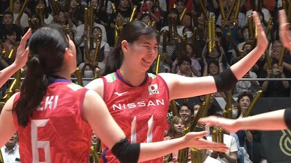 【スーパープレー映像】山田二千華がスパイク・サーブ・ブロック・ディグ　すべてを決めた「きょうは山田の日」になったブルガリア戦の“ニチカ・キャノン”まとめ【パリ五輪予選】