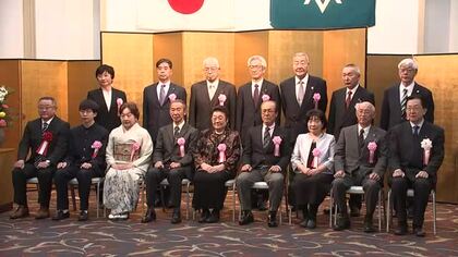 功績たたえる「県文化スポーツ表彰」　「いわて暮らしの文化特別知事表彰」　岩手県盛岡市