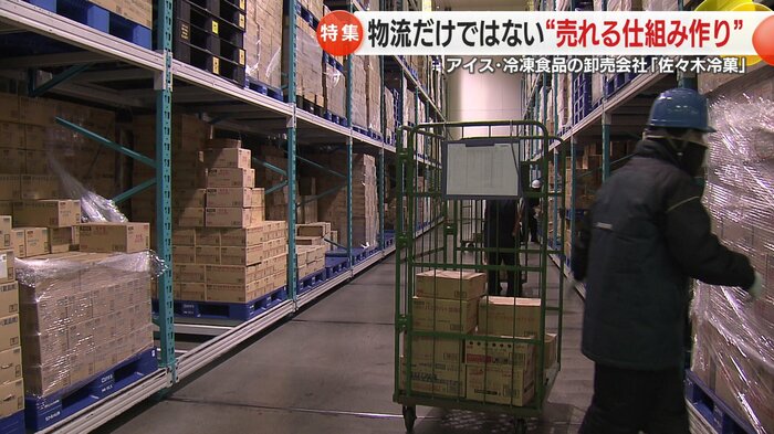 配送スタッフからのデータ送信で作業の効率化を実現