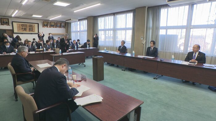 富山地鉄本線分科会（魚津市役所・11月29日）