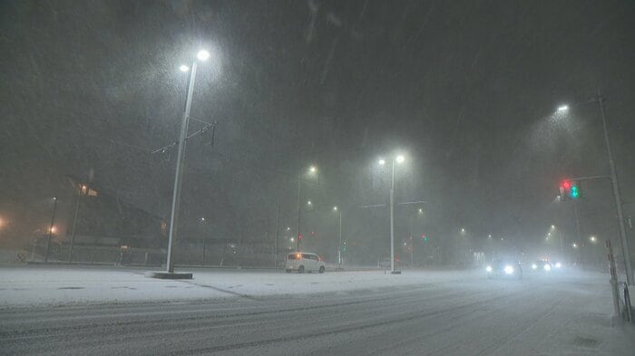 富山市内　11日午後9時頃