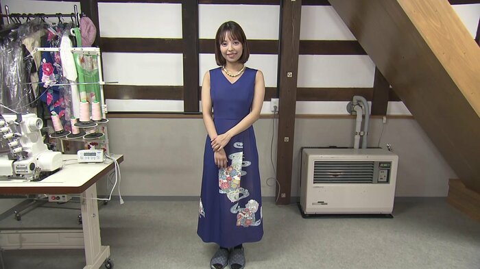 シルエットが美しいワンピース