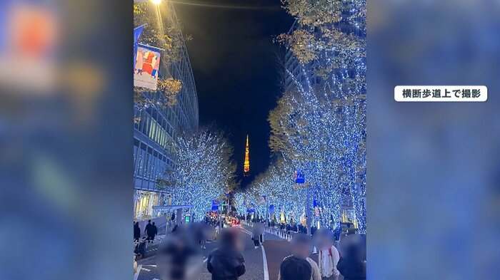 東京・六本木のイルミネーション