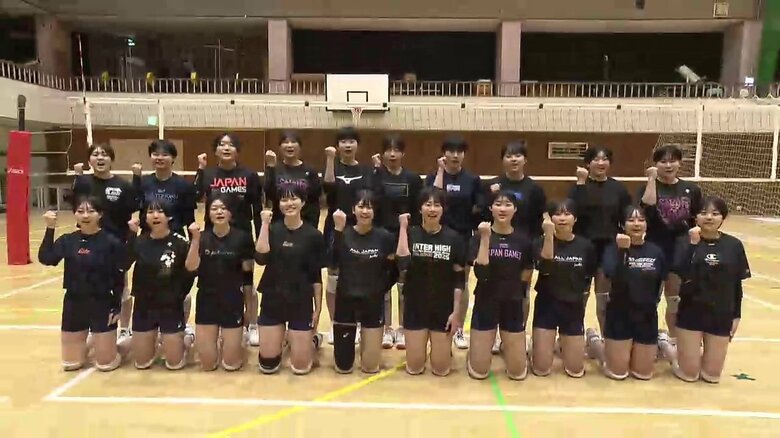 春高バレー開幕　盛岡誠桜（岩手）が初戦敗退　熊本信愛女学院に敗れる｜FNNプライムオンライン