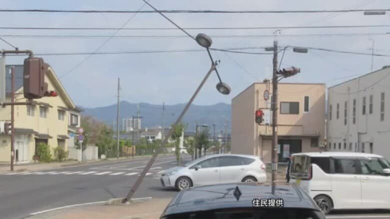 ２度の街路灯転倒を教訓に…出雲市が再点検で大きな異常なしも市独自で安全対策強化へ（島根）｜FNNプライムオンライン