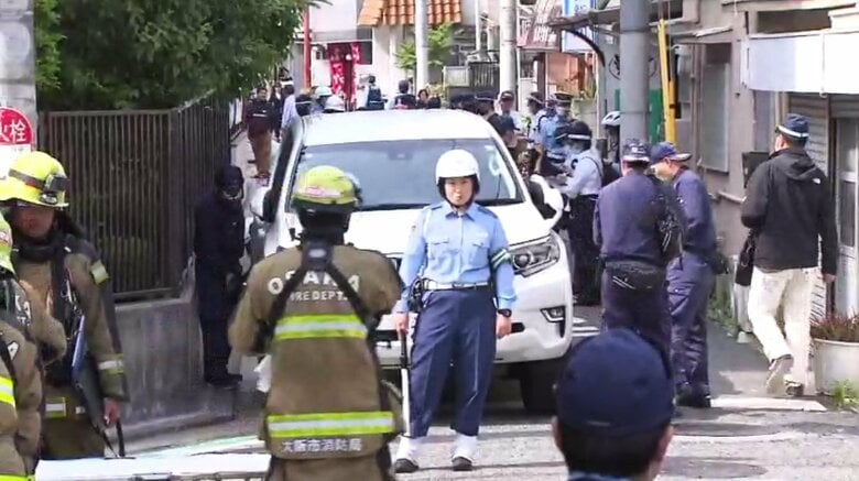 小学生7人はねて『殺人未遂』疑いで逮捕された男　新大阪駅近くのレンタカー会社で事件2日前に車を借りる｜FNNプライムオンライン