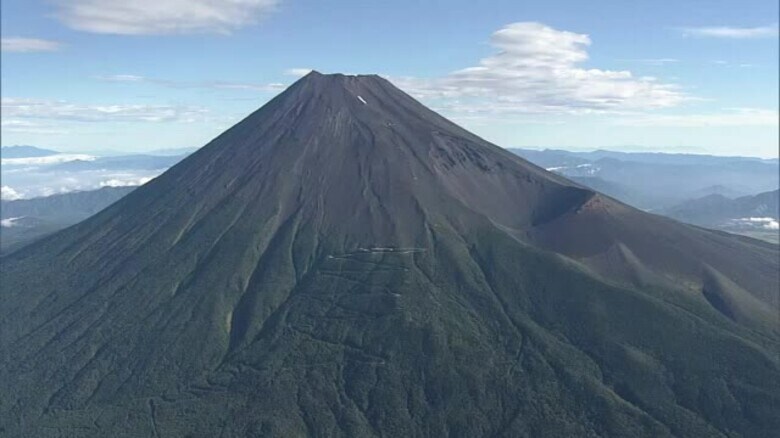 富士山を下山中に女性2人遭難　警察が無事救助「富士登山には通信機器を」