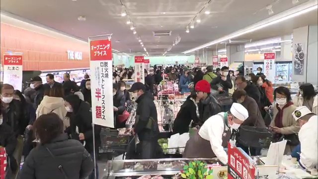 プレオープンには多くの人（2025年2月28日）
