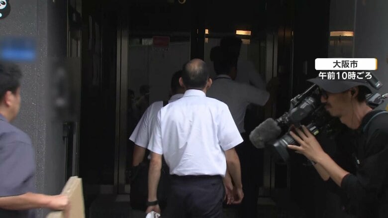 潜伏先の民泊施設への家宅捜索