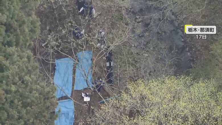 遺体が発見された現場