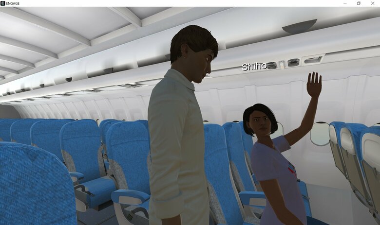 海外旅行や出張などのシチュエーションをVRで体験（写真提供：VIRTUAL GLOBAL GATEWAY）