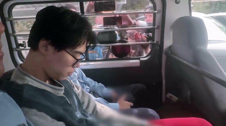 有罪判決直後に女子中学生に暴行した容疑で逮捕送検された平野悠容疑者(23)