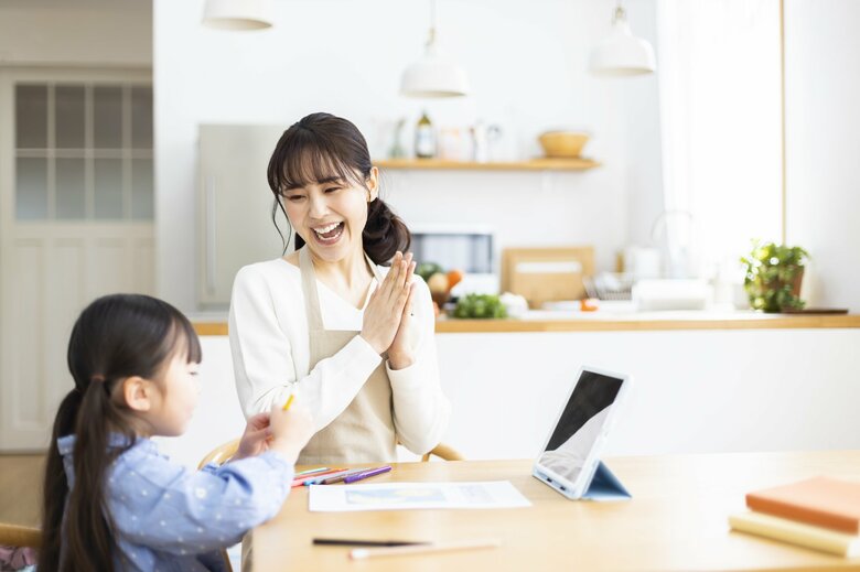 「我が子から学ぶ」というマインドが大切だ（イメージ）
