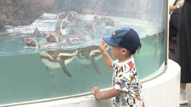 「おたる水族館」には多くの親子連れが