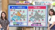 北海道【菅井さんの天気予報 4日(木)】夏はどこへ？季節が4月に逆戻り…今週末から来週は雨と低温が続く