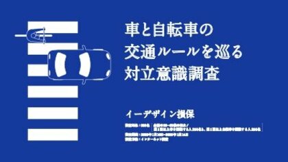 「車VS自転車の対立問題」を徹底調査