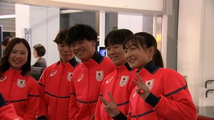 坂本花織選手ら日本代表選手がミラノに向け出発「自分らしく思い切りのいい演技を」【冬季五輪まで8日】