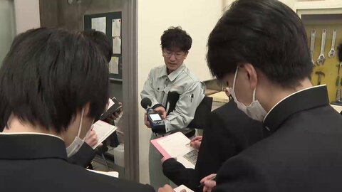 環境調査の仕事を学ぶ出前授業　盛岡工業高校で開催　岩手県