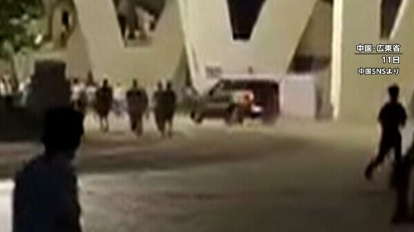 中国・広東省の車暴走事件 35人死亡43人けが 男は刃物で自殺を図り意識不明 「離婚の財産分与をめぐるトラブルが原因」と地元警察発表|FNNプライムオンライン